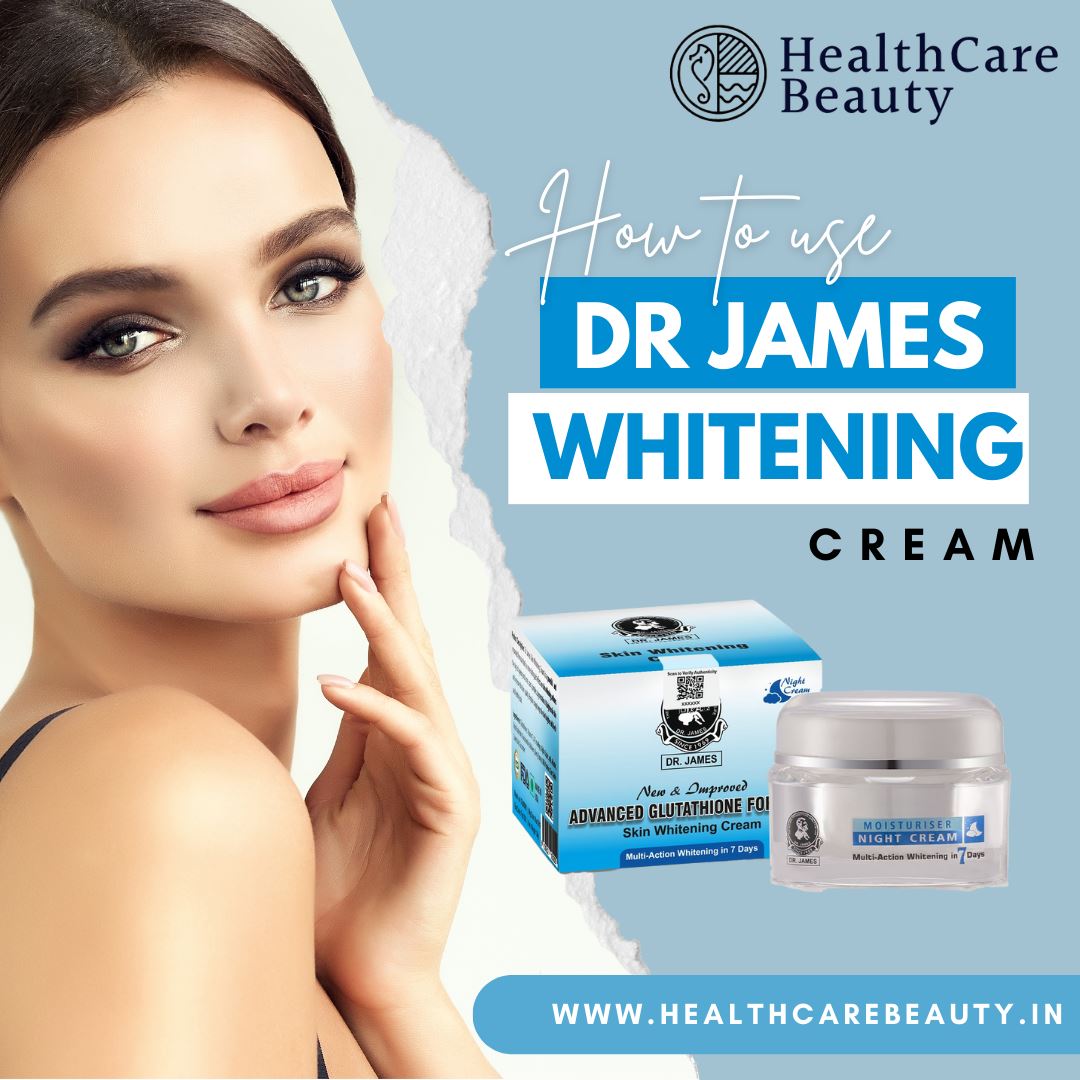 How to use Dr james whitening cream
